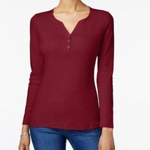 ⭐️⭐️KAREN SCOTT 3/4 HENLEY